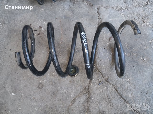 Предна пружина Тойота Корола 2003г 90к.с дизел, хечбек , снимка 2 - Части - 35948658