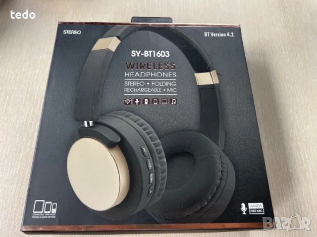 Слушалки Sy-BT1603 нови 