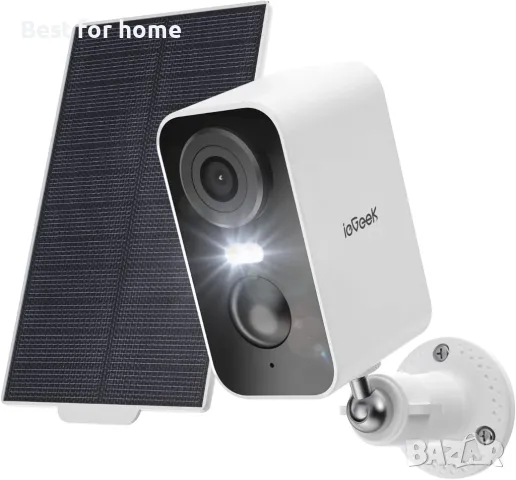 Външна камера със соларен панел IeGeek Battery Camera ZS-GX3S
