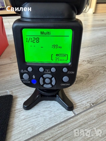 Светкавица за фотоапарат Никон и Канон, снимка 5 - Светкавици, студийно осветление - 35719950