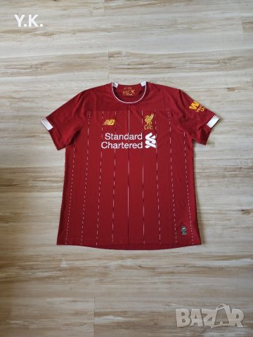 Оригинална мъжка тениска New Balance Dry x F.C. Liverpool / Season 19-20 (Home), снимка 1 - Тениски - 41284066