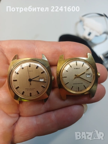 Автоматичен и механичен timex, снимка 2 - Антикварни и старинни предмети - 53735509