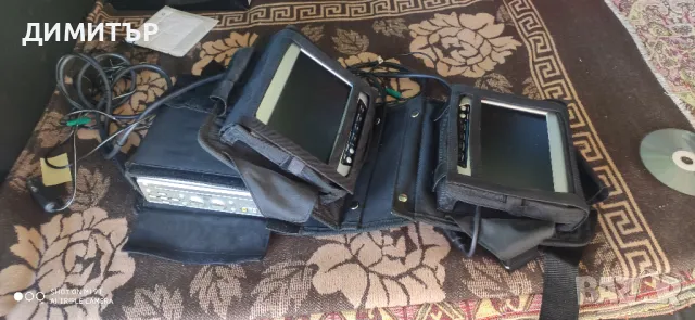 lenco dvd 205 за автомобил + два монитора, снимка 6 - Аудиосистеми - 49881711