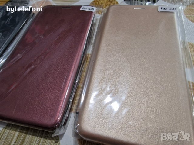 Alcatel 1SE 2020 , 1SE 2021 калъф тип тефтер със силиконово легло, снимка 9 - Калъфи, кейсове - 39204473