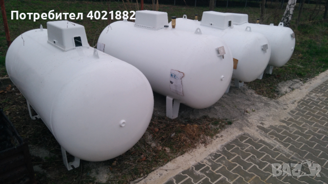Газов резервоар цистерна 500 1000 1750 3000 5000 Пропан Бутан LPG газ