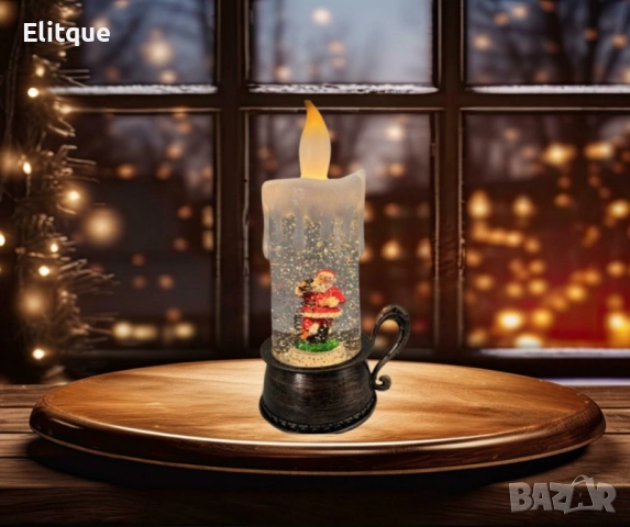 Магическа коледна свещ - декорация, снимка 4 - Други стоки за дома - 52545723