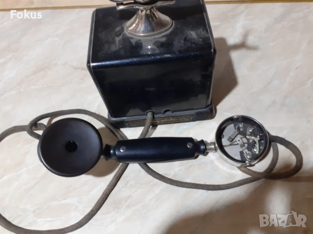 Стар царски телефон кутия бакелит табелки, снимка 5 - Антикварни и старинни предмети - 53291642