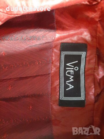 Изключително красив шлифер манто червен бордо, снимка 5 - Палта, манта - 34069540