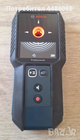 Скенер за стени, Детектор за кабели, метал и дърво BOSCH GMS 120-27, снимка 2 - Други инструменти - 53821324