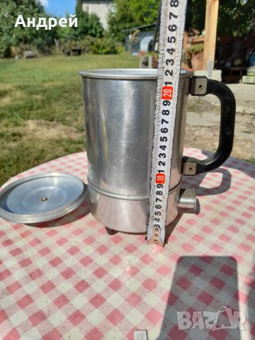 Стара алуминиева електрическа кана #3, снимка 8 - Антикварни и старинни предмети - 34081885