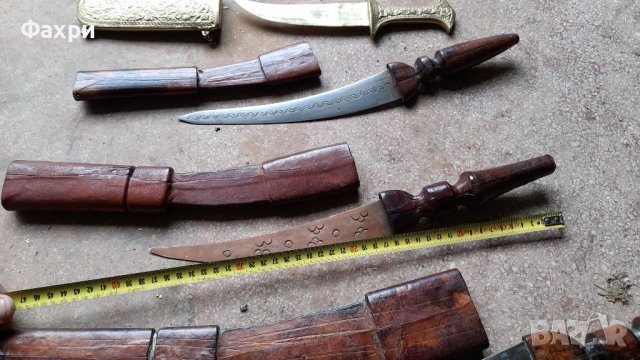 Ханджари ножове саби за декорация, снимка 4 - Колекции - 41327573