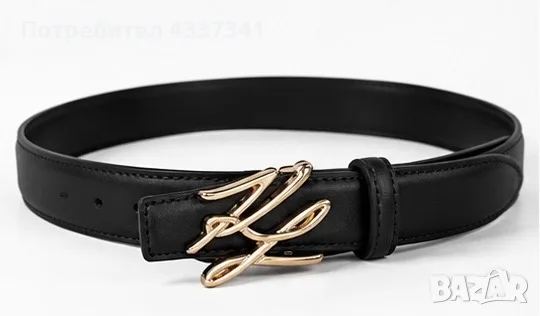 Колани Karl Lagerfeld от ЕКО кожа, снимка 2 - Колани - 55836395