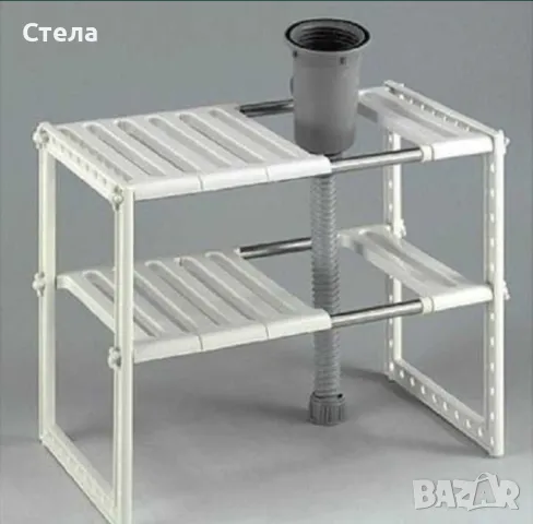 Подвижна етажерка за под мивка, снимка 2 - Други - 49339430