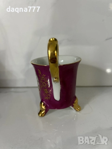 Винтидж викторианска чаша, снимка 7 - Антикварни и старинни предмети - 52384129