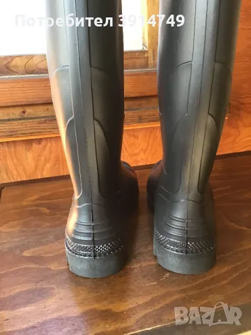 Гумени ботуши, високи, работни, защитни, дъжд / сняг, дълбок грайфер, противохлъзгащи, устойчиви; 38, снимка 4 - Дамски ботуши - 47900508