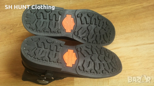 HARLEY DAVIDSON Scout Boot Leather размер EUR 45 обувки естествена кожа - 2391, снимка 14 - Мъжки боти - 53866371