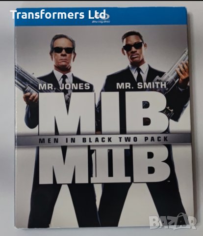 Blu-ray-Man In Black Two Pack 1+2, снимка 1 - Blu-Ray филми - 42633506