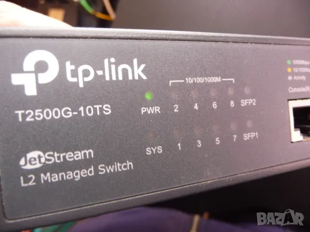 Гигабитов суич TP Link TL-SG3210 интернет мрежи комуникации, снимка 5 - Суичове - 39762901