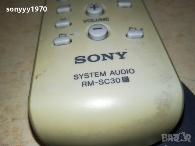 SONY RM-SC30 AUDIO REMOTE 1908231925, снимка 10 - Ресийвъри, усилватели, смесителни пултове - 41905625