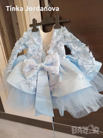 Бебешка официална рокля , снимка 2 - Бебешки рокли - 52391070