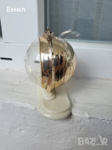 Колекционерски часовник будилник СЛАВА ГЛОБУС , снимка 2 - Колекции - 50827704