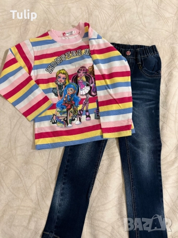 Дрехи 5-6г. размер 116, снимка 10 - Детски рокли и поли - 52013432