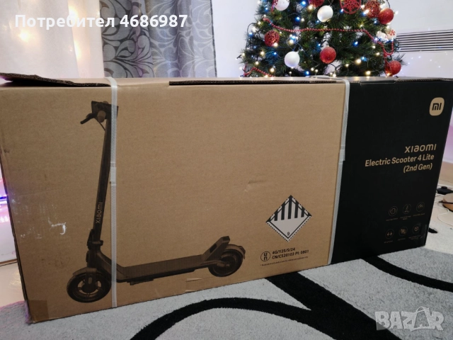 Електрически скутер-тротинетка XIAOMI SCOOTER 4 LITE 2ND GEN, снимка 3 - Други стоки за дома - 52841423