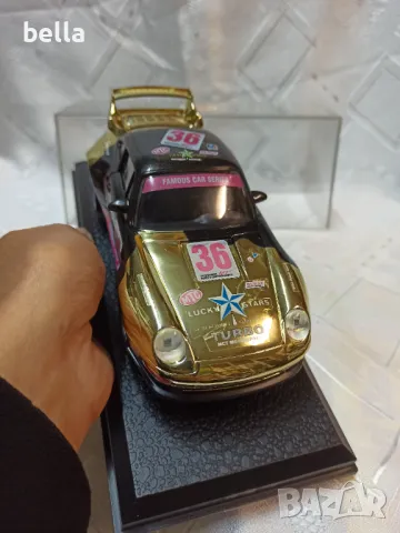 Количка за колекция PORSCHE- Famous Racer 1:24 в запазен вид с кутия ,цена 80 лв, снимка 10 - Колекции - 50232477