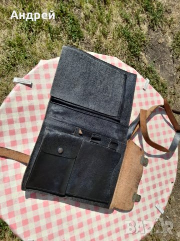 Стара командирска,офицерска чанта #8, снимка 4 - Антикварни и старинни предмети - 34038440