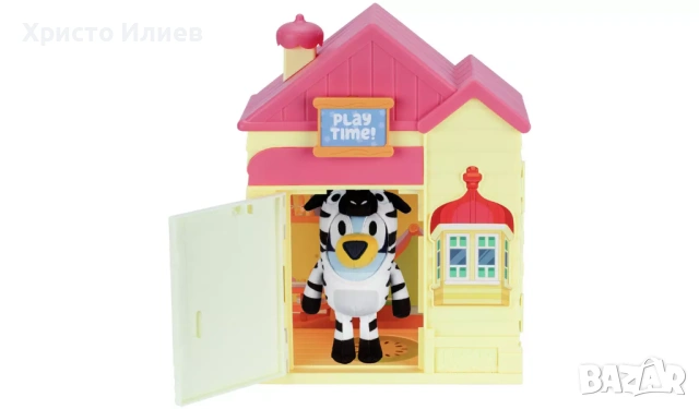 BLUEY Къщата на Блуи с фигурка плюшена играчка, снимка 5 - Други - 53702127