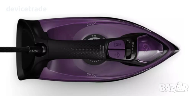 Ютия Philips DST5030/80, Капацитет 0,32л, 2400W, Виолетов, снимка 3 - Ютии - 53800528