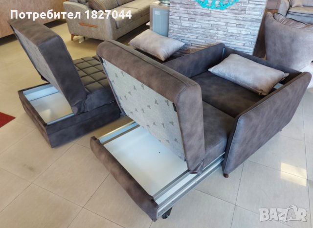 Разтегателен Фотьойл, снимка 3 - Дивани и мека мебел - 35879040