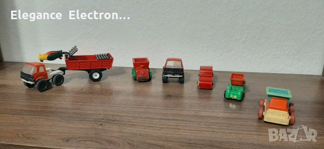 Лот от 7бр. Детски камиончета , снимка 2 - Коли, камиони, мотори, писти - 35971202