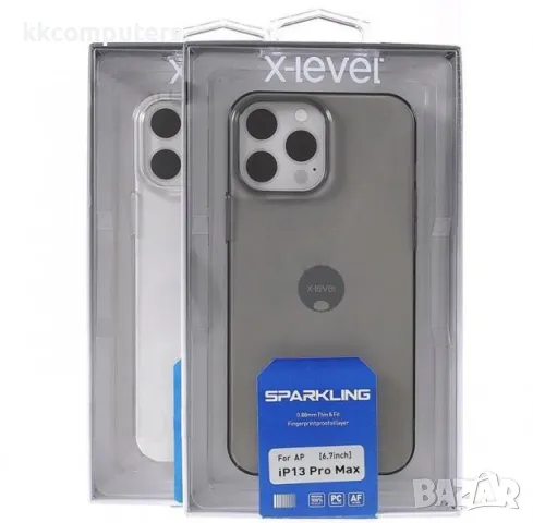 Калъф PC X-Level MagSafe Sparkling /Черен/ за iPhone 16 Plus 6.7 Баркод : 3130775, снимка 2 - Калъфи, кейсове - 48123159