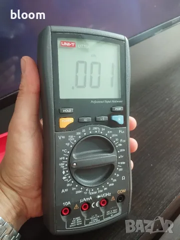 Мултиметър Uni-t UT70A, снимка 5 - Други инструменти - 56163311