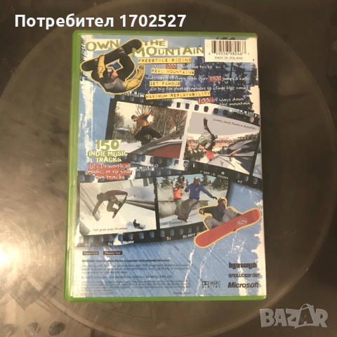 Amped Snowboarding Xbox Classic, снимка 2 - Игри за Xbox - 51859533