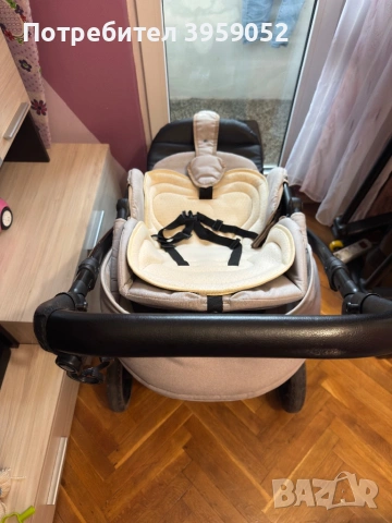 Детска количка Buba Zaza 3 в 1 , снимка 5 - Детски колички - 53348495