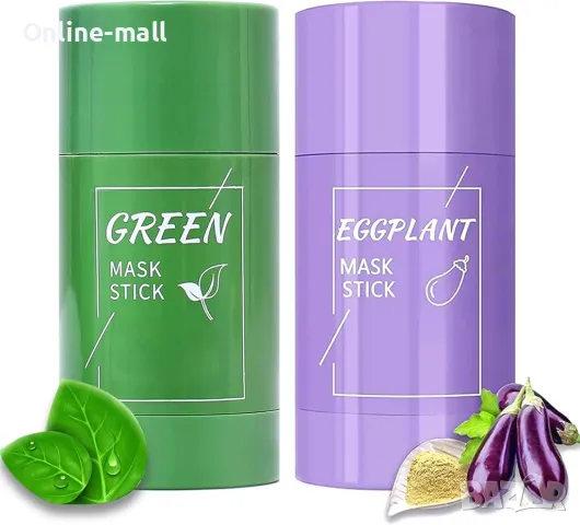 Комплект Маска Стик за лице ПРОМО Комплект Почиства, Овлажнява , Освежава