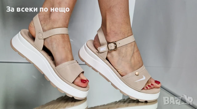 Nike Дамски Бежови Сандали Найк от 36 до 41 номер Код P744