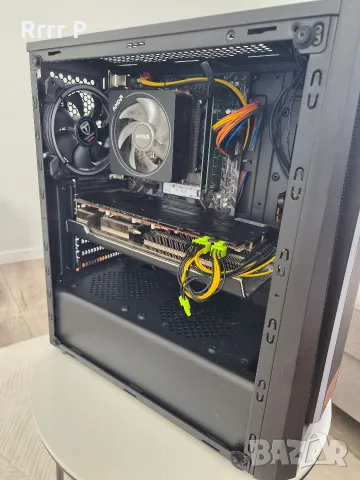 Мощен Геймърски Компютър AMD Ryzen 7 3700X/RAM 12GB/ATI Radeon RX5700XT 8GB/SSD 512+128GB, снимка 2 - Геймърски - 55788139