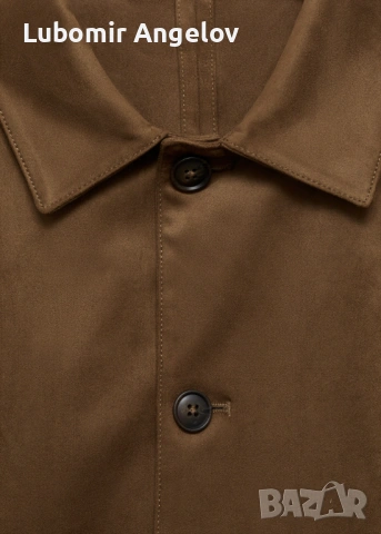 Велурено яке/риза MANGO, размер L, ново, снимка 2 - Ризи - 53828477