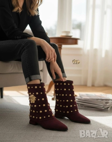 дамски боти versace, снимка 3 - Дамски боти - 52093141