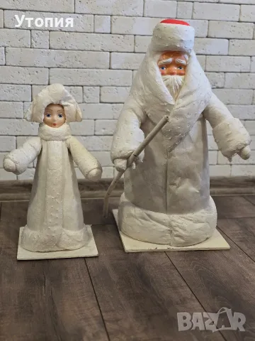Големи руски фигури Дядо Мраз и Снежанка