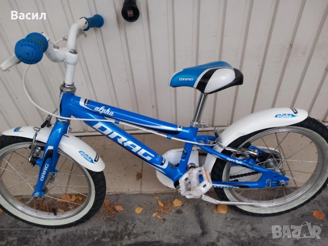 Лек алуминиев велосипед Драг Алфа 18 и 16 цола , снимка 4 - Велосипеди - 51687338
