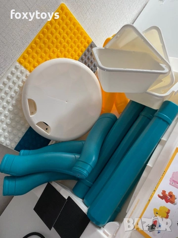 Комплект масичка, конструктор и столче - животни, снимка 6 - Конструктори - 53571016