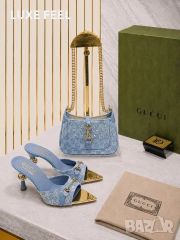 Gucci ⚜️Дамски Сандали , снимка 10 - Сандали - 55801364