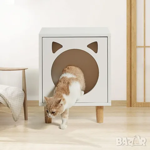 【Многофункционална къща за домашни любимци】Тази мебел за домашни любимци също е крайна масичка, нощн, снимка 2 - За котки - 49565255