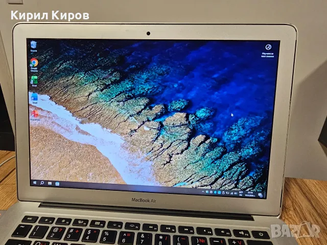MacBook Air 13" (Mid 2012) A1466 i5 3427U 2.80 Ghz/ 4GB RAM / 128GB SSD / Windows 10 + Зарядно, снимка 2 - Лаптопи за дома - 55730642