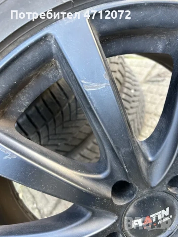 17” джанти Platin със зимни гуми Goodyear 215/55/17, снимка 7 - Гуми и джанти - 53136531