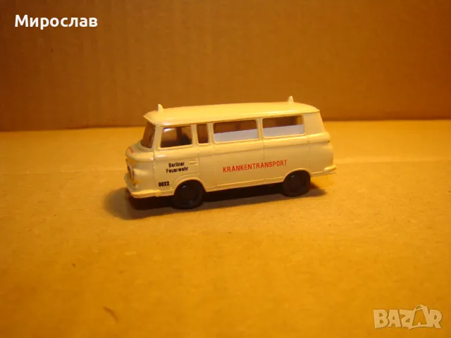 H0 1/87 BARKAS БАРКАС ЛИНЕЙКА?? МОДЕЛ КОЛИЧКА ИГРАЧКА